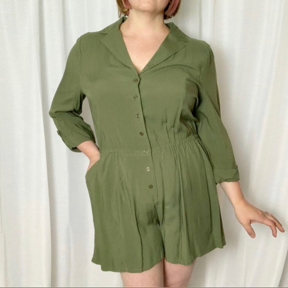 ModCloth Green Romper